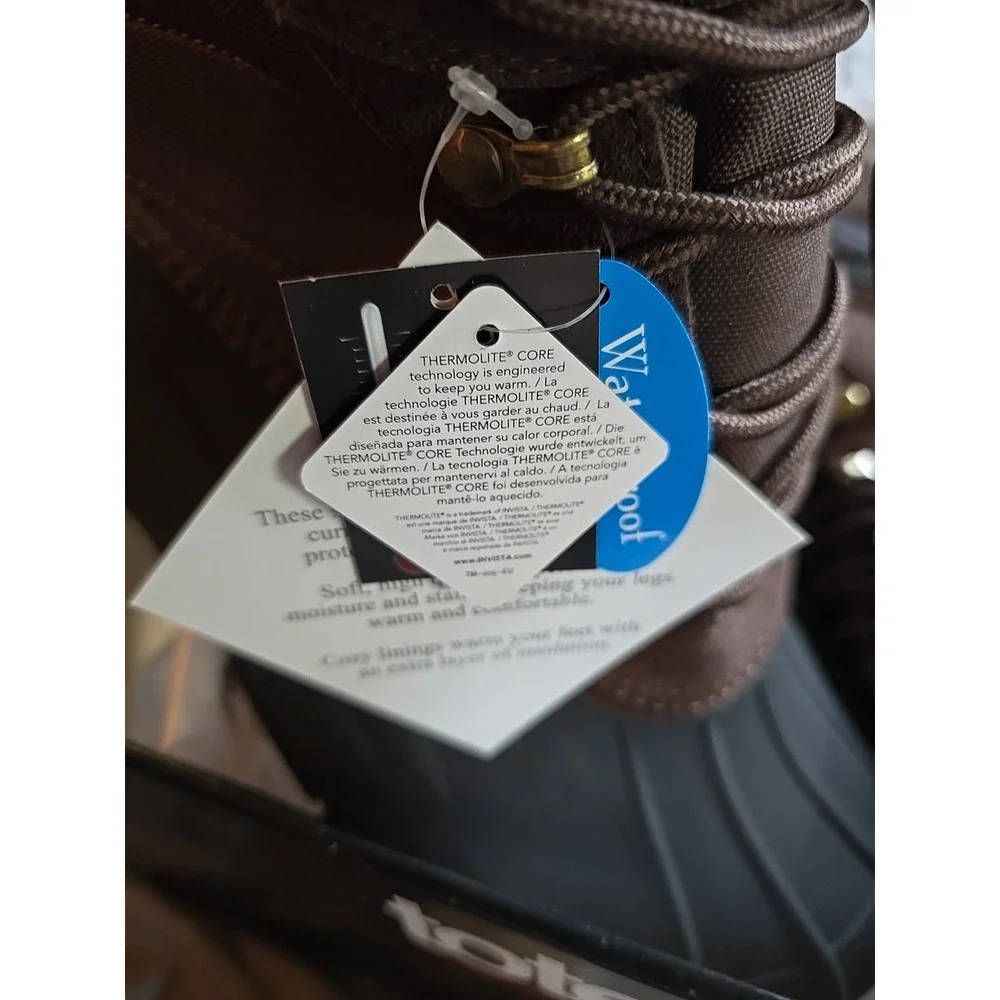 Totes Boots Men's  Style Rockybrown Waterproof Size 13‎ MED